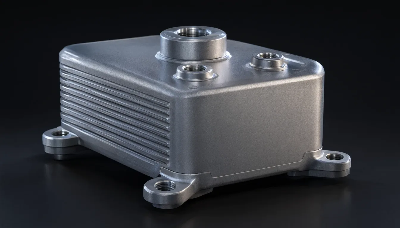 Aluminum die cast housing